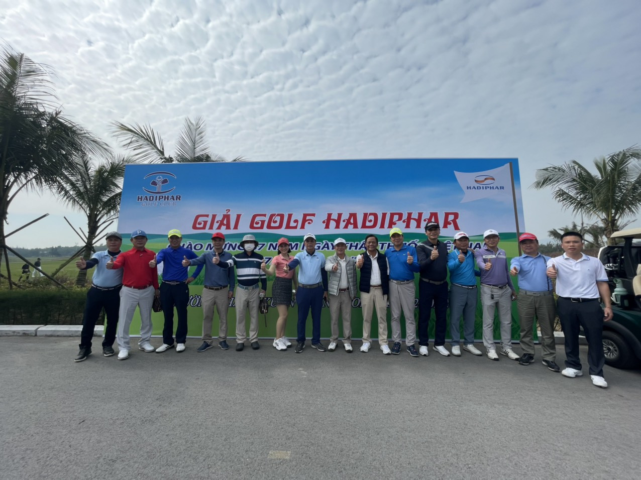 Giải golf Hadiphar chào năm mới 2022