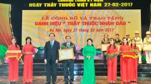 Chủ tịch nước Trần Đại Quang chúc mừng ngành y nhân Ngày thầy thuốc Việt Nam