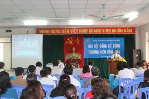 Công ty CP Dược Hà Tĩnh tổ chức Đại hội đồng cổ đông thường niên năm 2014